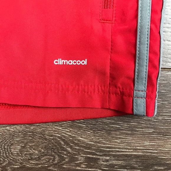 Adidas Climacool Condivo 16 Mens Activewear Full Zip Red Training Jacket Size S - Picture 3 of 9